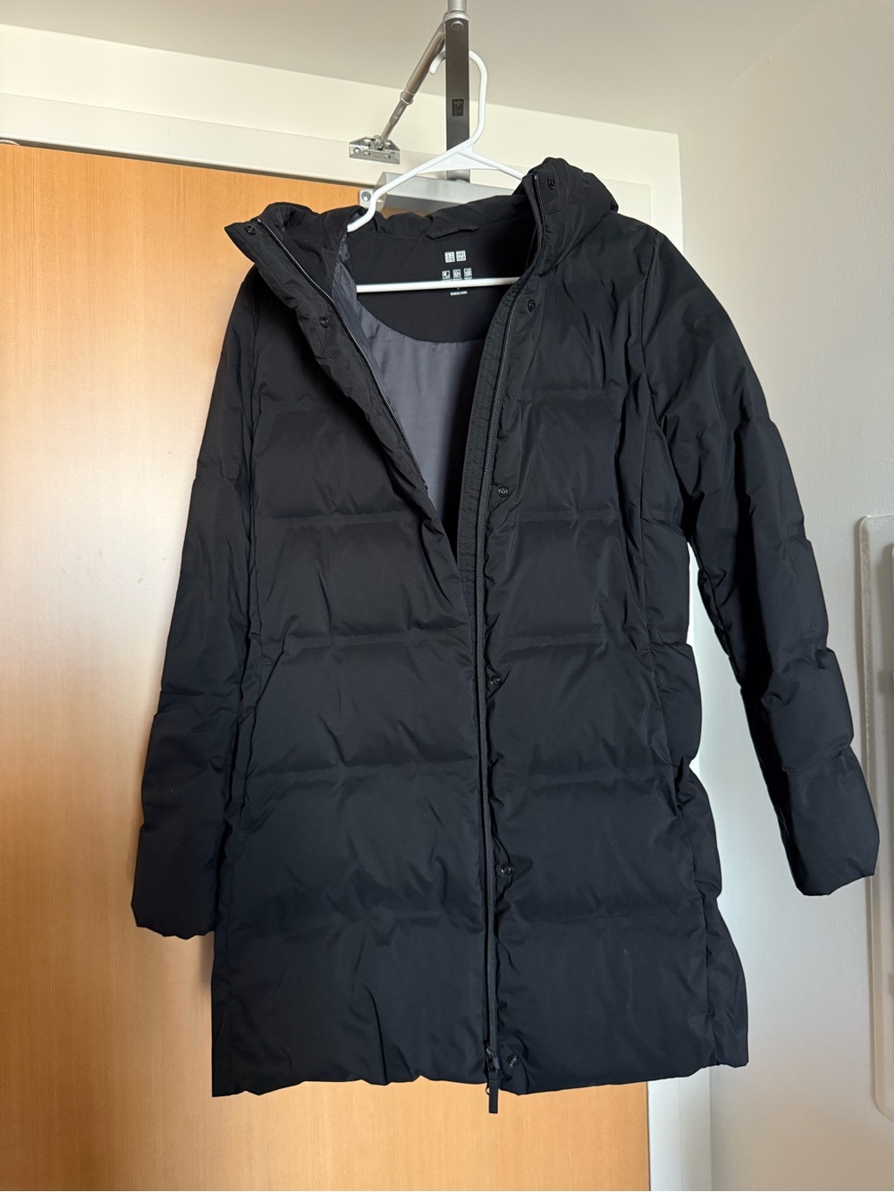 Uniqlo Black Women's Hooded Jacket